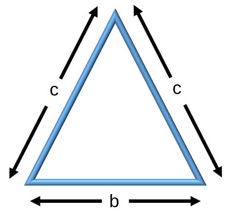 isosceles triangle